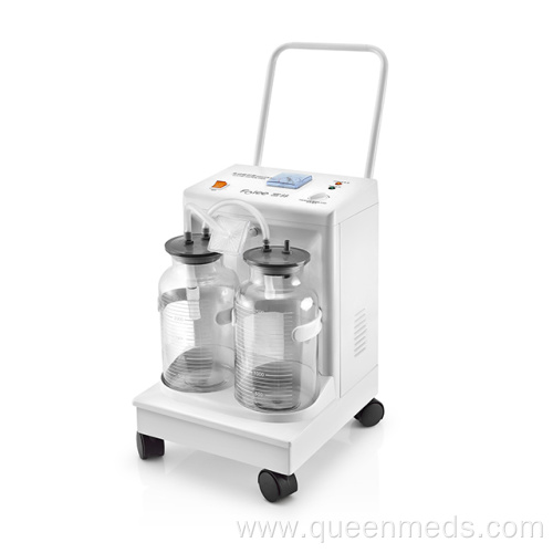 mobile electric suction machine medical vacuum aspirator